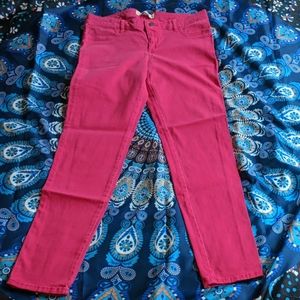 Hollister Jeans pink size 9